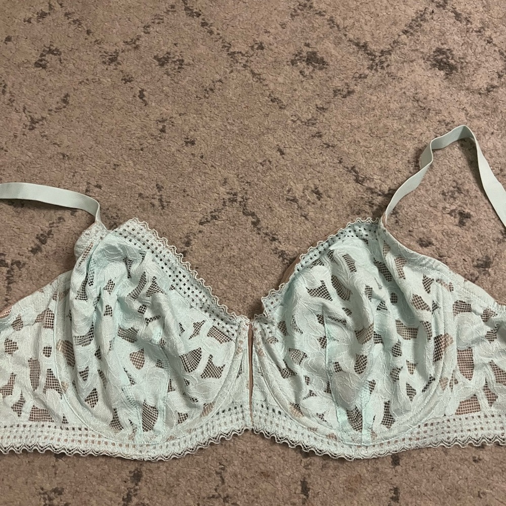 Third Love Light Mint Lace Underwire Bra - Women Intimates & Sleepwear